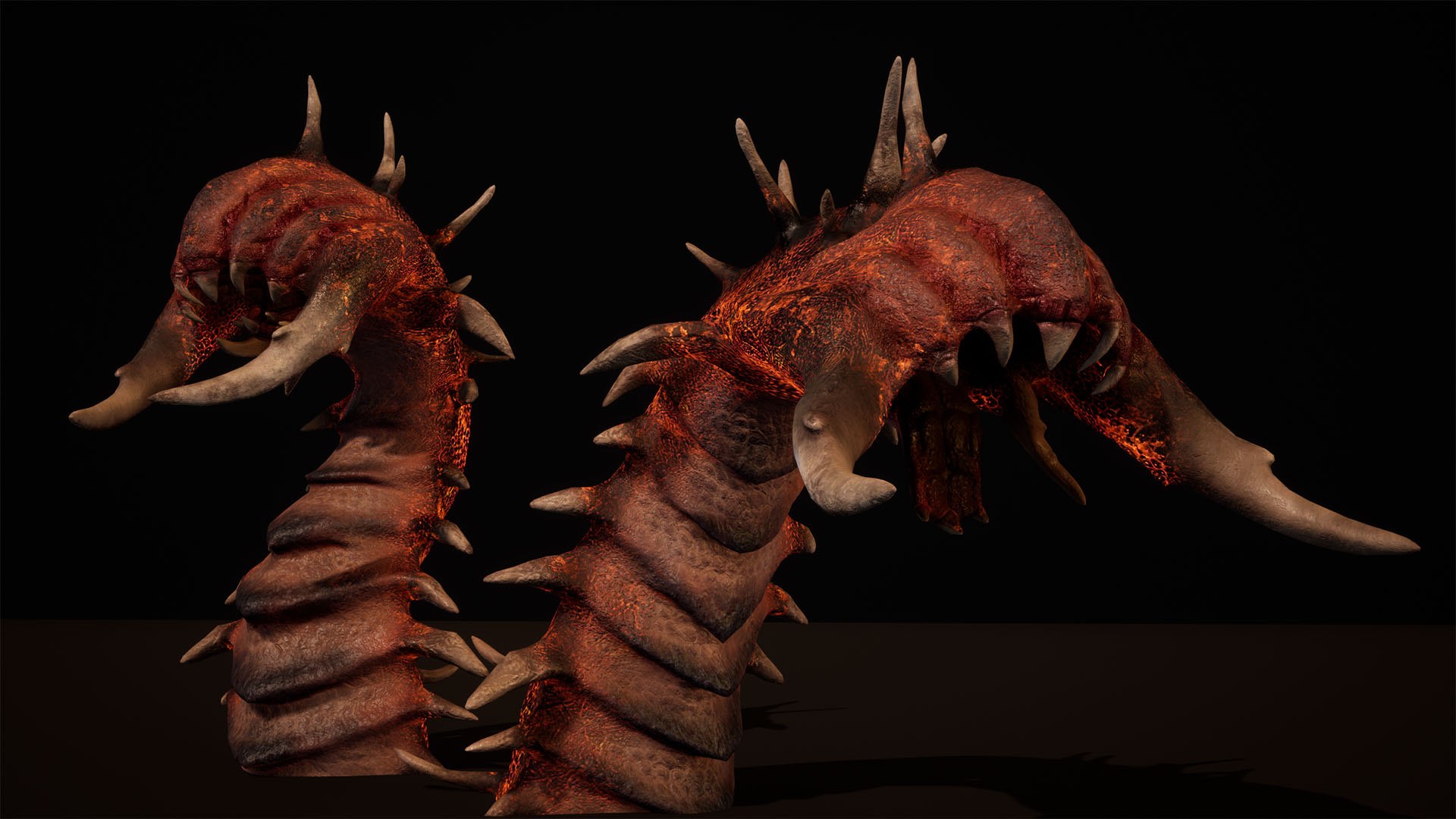 3D Hell worm guard model https://p.turbosquid.com/ts-thumb/Cw/uyeXS3/7t/5_1/jpg/1754042755/1920x1080/fit_q87/72975114988f02bdc70e6113a985ead97fefb896/5_1.jpg