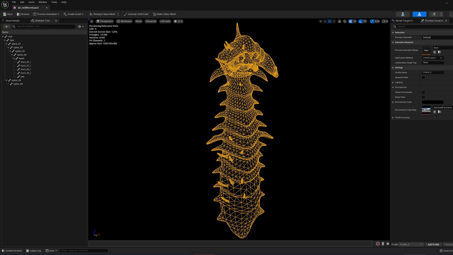 3D Hell worm guard model https://p.turbosquid.com/ts-thumb/Cw/uyeXS3/aU/1_1/jpg/1754042754/1920x1080/fit_q87/e0af988c3175bade190be4d174e9064194cbe9e2/1_1.jpg