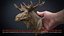 HQ Moose Bull Head Sculpture STL