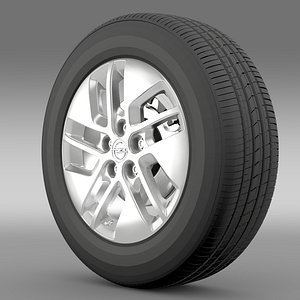 3d opel vivaro wheel 2015