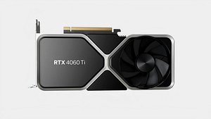 3D model Nvidia GeForce RTX 4060Ti