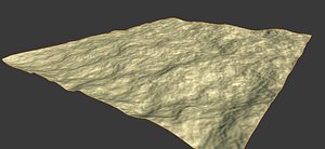 3ds rough desert terrain