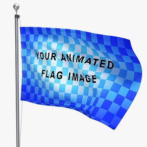 Loop Flag Animation with Pole