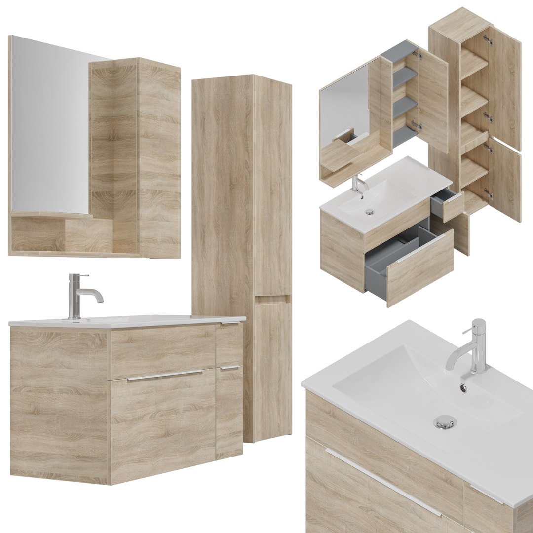 Comforty Varna 90 And Penal Tromso 35 3D - TurboSquid 2192227