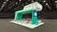 Exhibition booth stand 12 x 6m