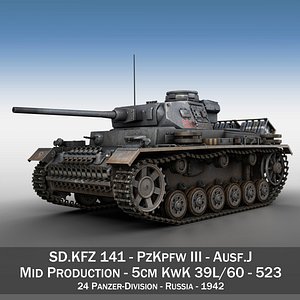 PzKpfw III - Ausf.J - 523