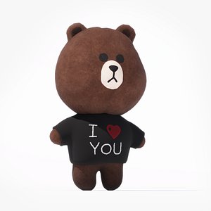 3D model Teddy bear