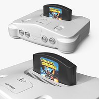 Vintage Console Gaming with Cartridge