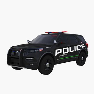 3D explorer 2020 police interceptor