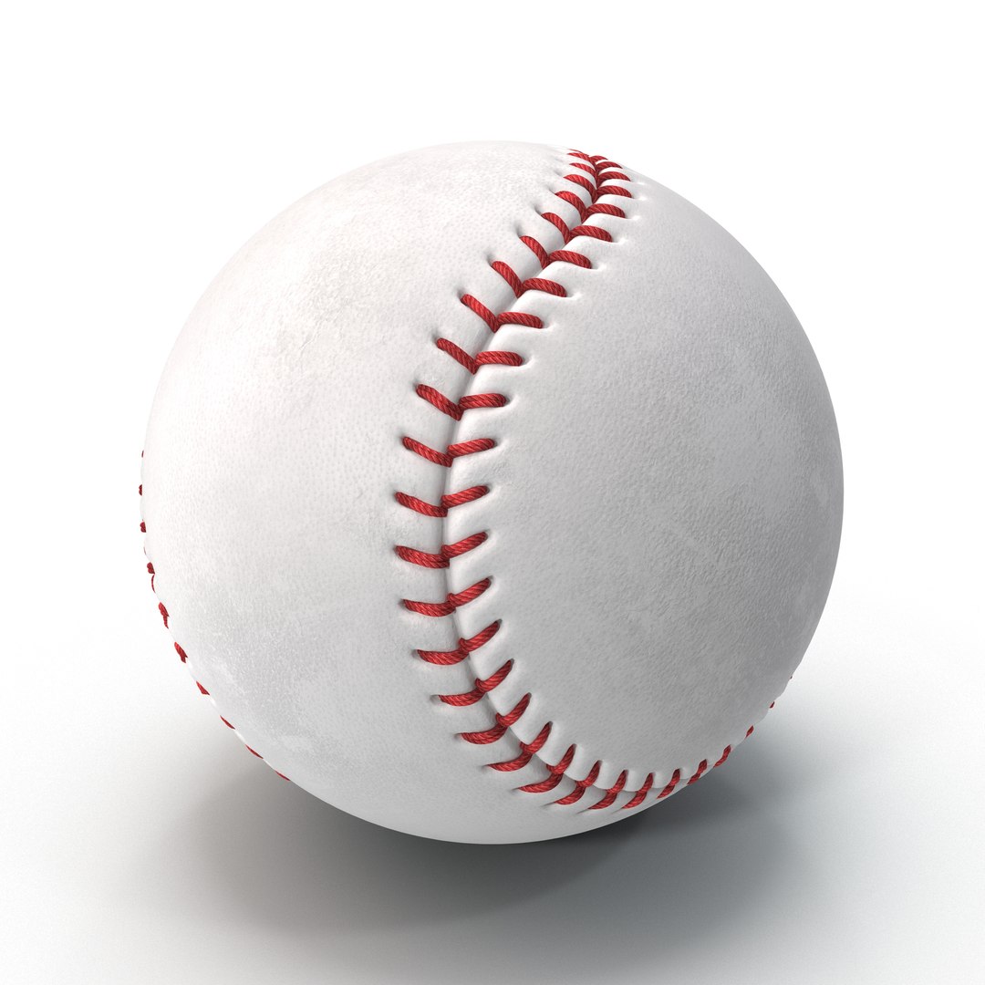 Baseball Ball 2 3D model preview