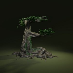 3D tree e model