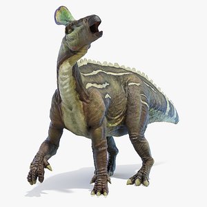 Tsintaosaurus Animated 3D model