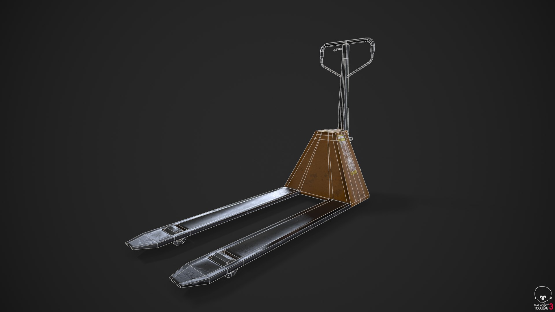 Pallet Jack - Game Ready Asset 3D Model - TurboSquid 1809560