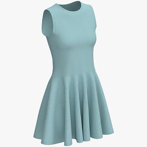 Knit Tunic with Circle Skirt