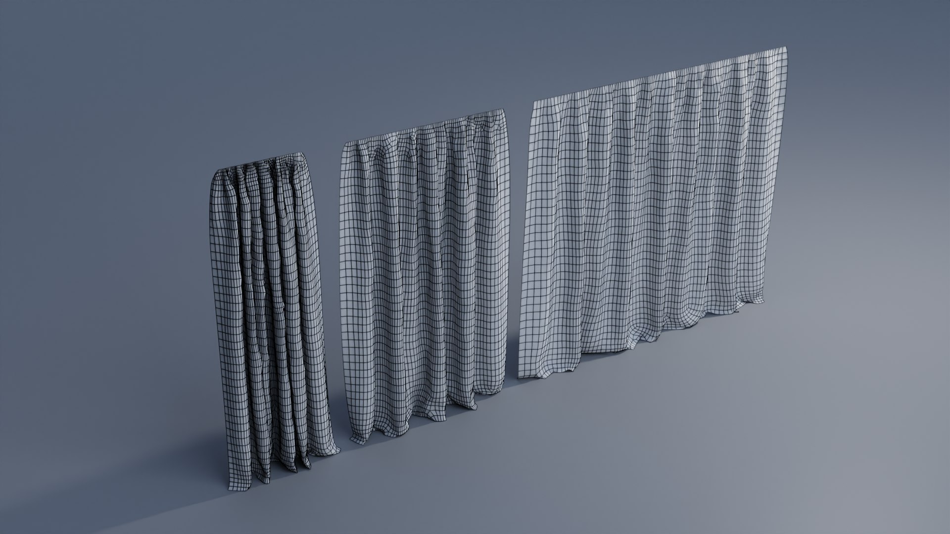 Curtains 3D model https://p.turbosquid.com/ts-thumb/Cx/jJWsp8/Wa/curtains3dmodel2wire/png/1680844106/1920x1080/fit_q87/41c8eb86ca18956a46b78da494cedfec6681f6cf/curtains3dmodel2wire.jpg