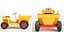 uv-unwrapped tipper base mesh 3ds