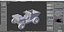uv-unwrapped tipper base mesh 3ds