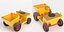 uv-unwrapped tipper base mesh 3ds