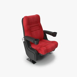 3D Cinema Chair model