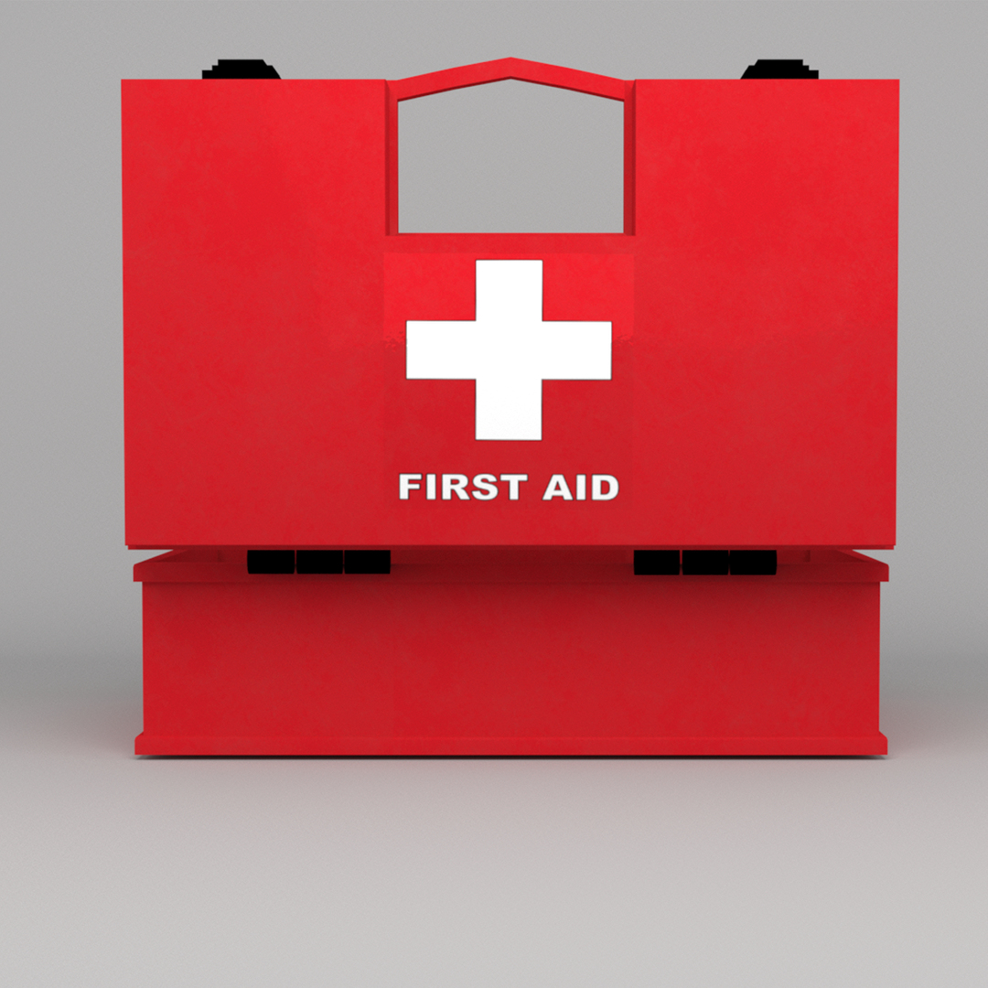 First Aid Box 3D TurboSquid 1809018