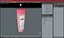 Champú Botella Forma Larga Rosa 400ml