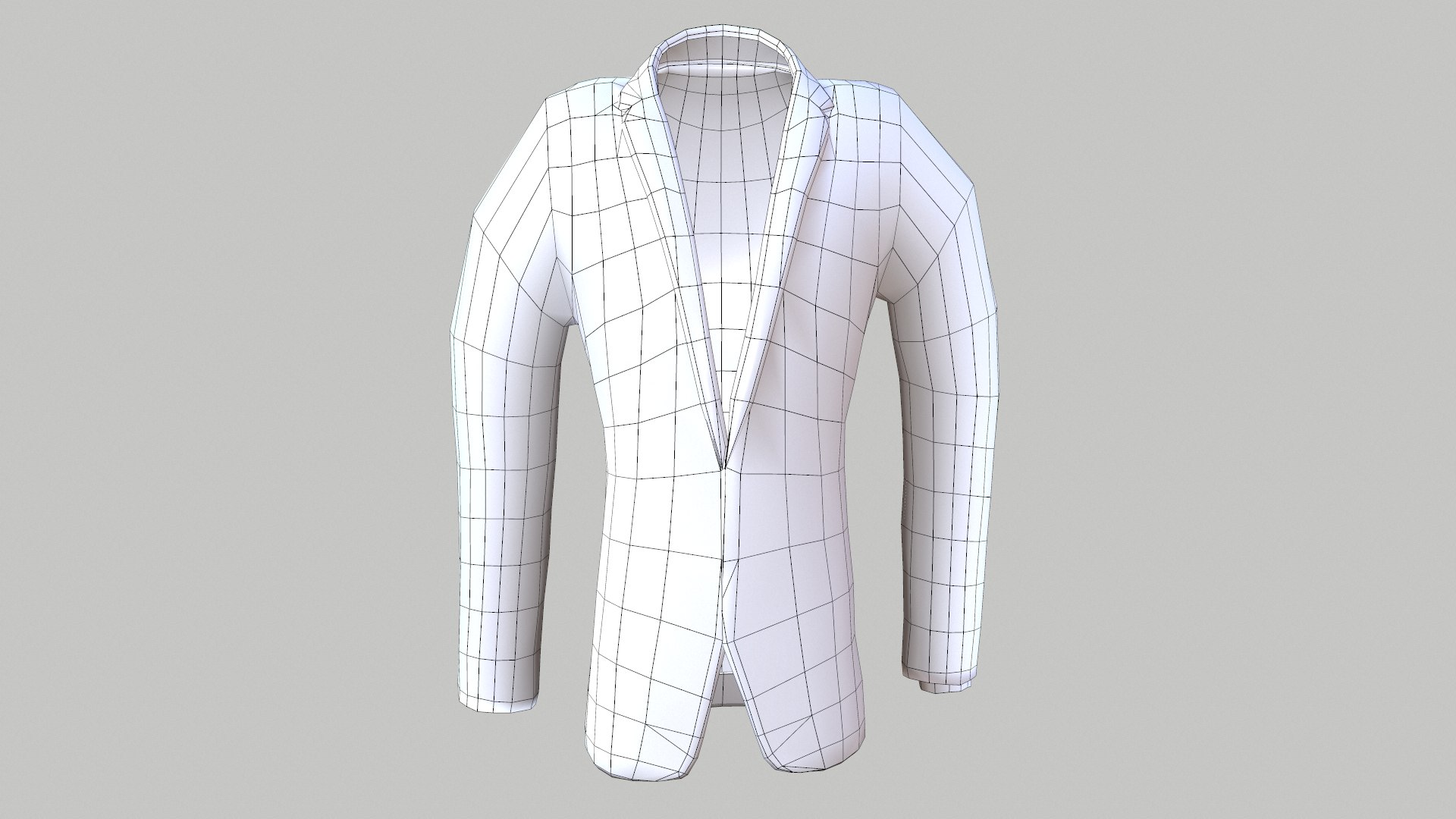 White Lab Coat 3D Model - TurboSquid 2342695