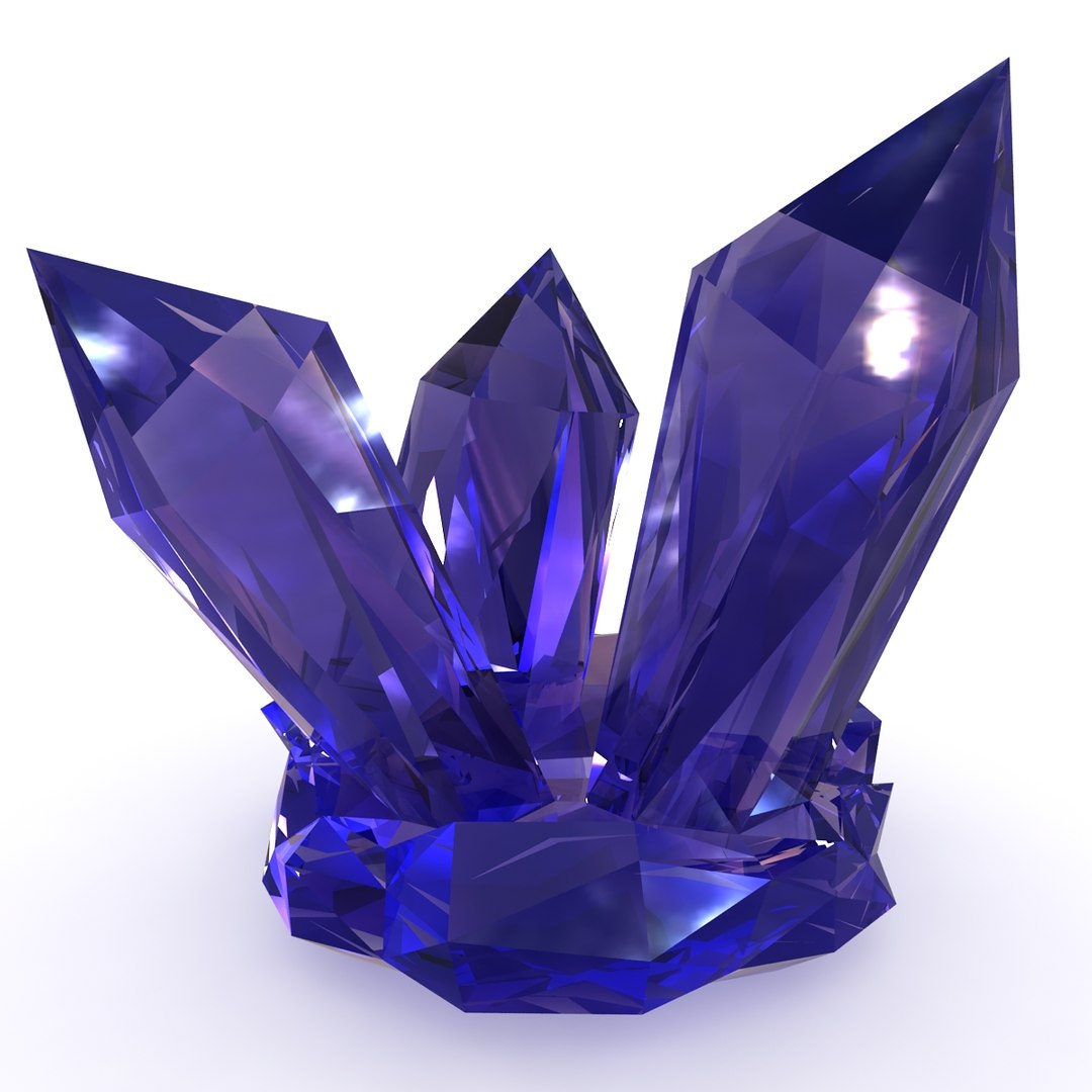 3d Model Realistic Crystal
