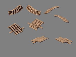 3D blood festival canyon - model