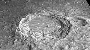 3D Aristoteles Lunar Crater model