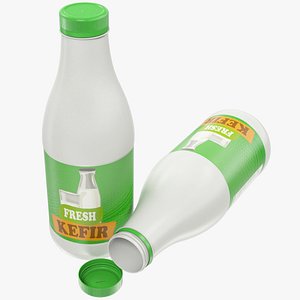 3D kefir bottle