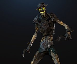 character knight armor 3D