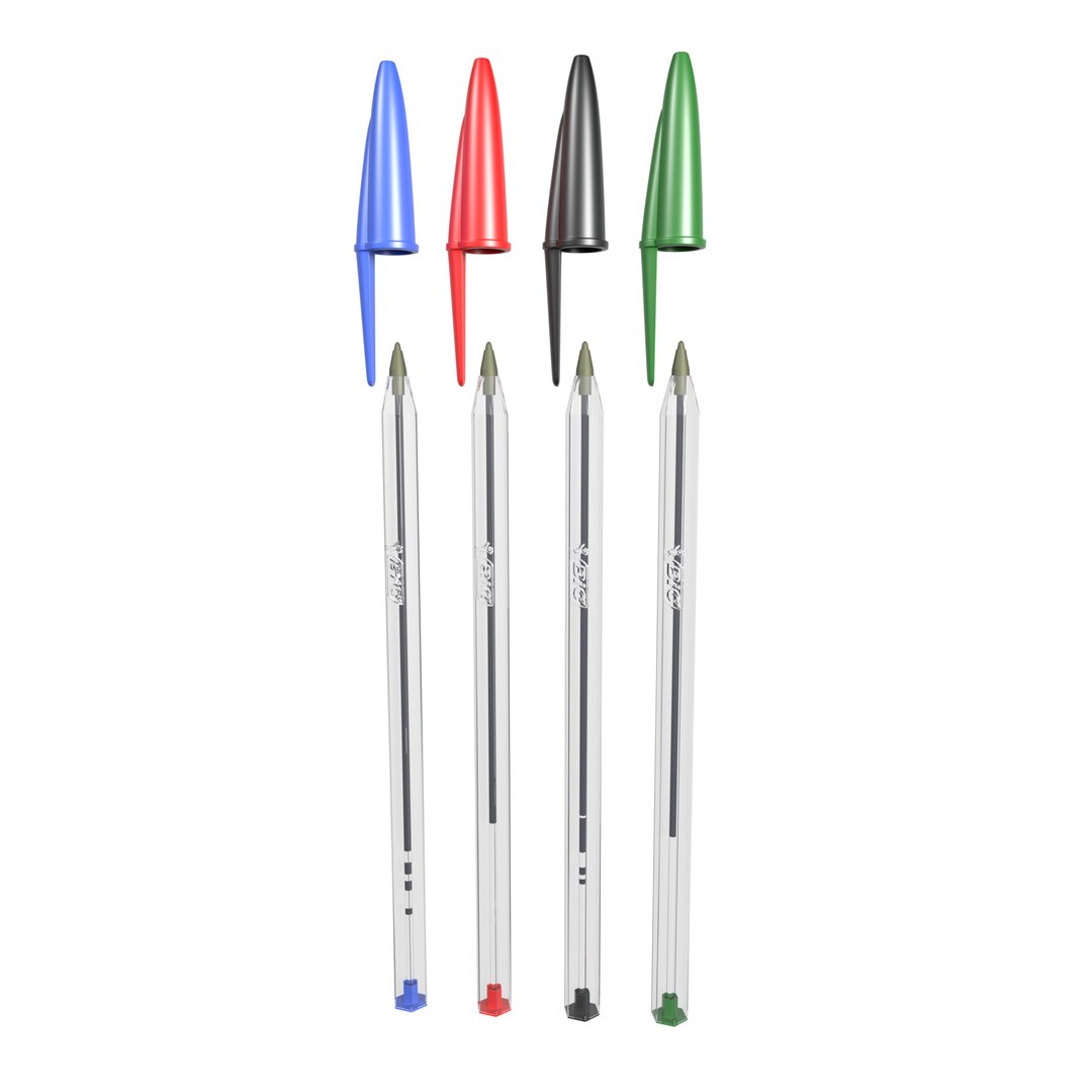 Bic pens 3D model https://p.turbosquid.com/ts-thumb/Cy/KjILMt/NJ/bic04/png/1631106535/1920x1080/fit_q87/d2cd9ce7a5bd97e247f860d365a763e0f9514111/bic04.jpg