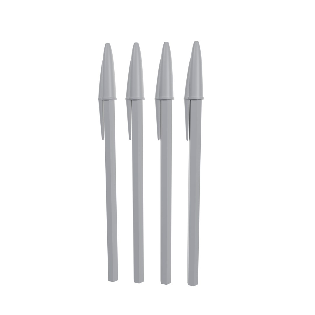 Bic pens 3D model https://p.turbosquid.com/ts-thumb/Cy/KjILMt/jm/bic02/png/1631106534/1920x1080/fit_q87/d1a82719112960c530a14012a6a7b7c7b0369ad5/bic02.jpg