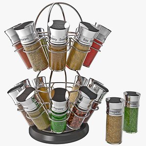 Mini spice rack for Bormioli 8 ml and 4 ml jars by XVIIarcano, Download  free STL model