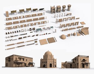 Arab Modular Kit Houses x2
