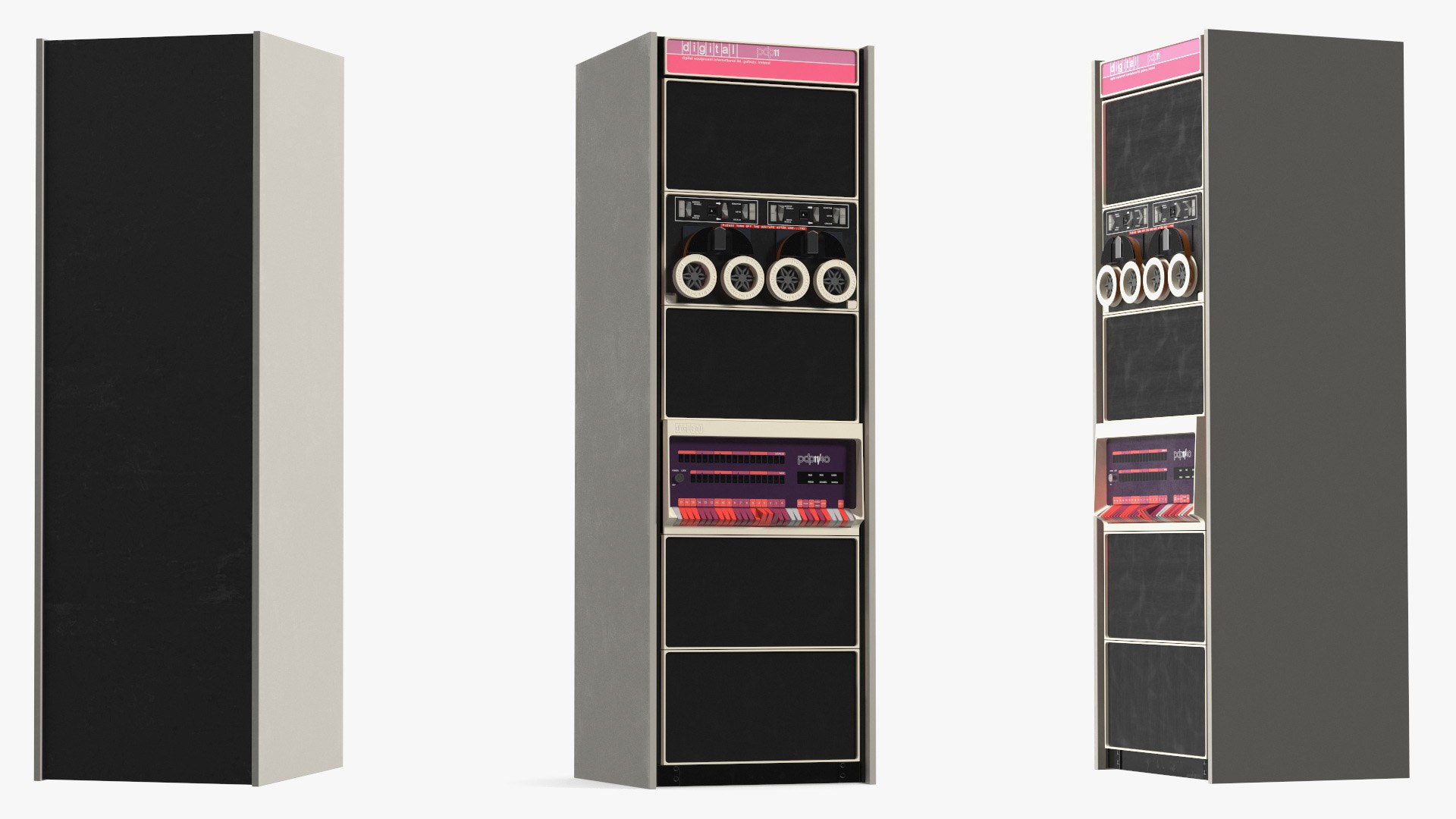 3D Retro Mini Computer DEC PDP 11 Model - TurboSquid 2271663