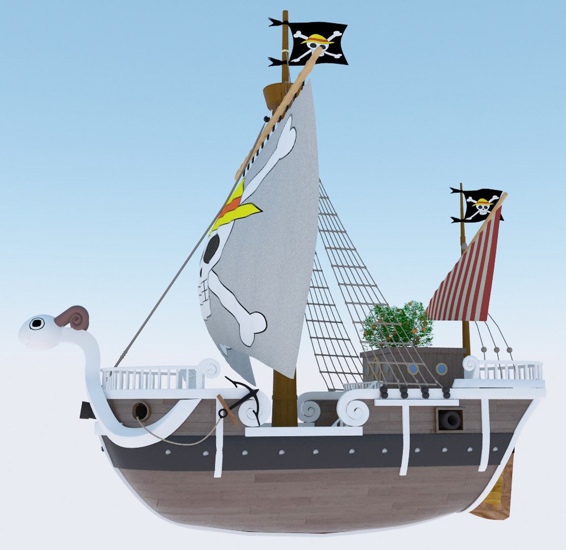 Bateau pirate - Going Merry - PaperCraft