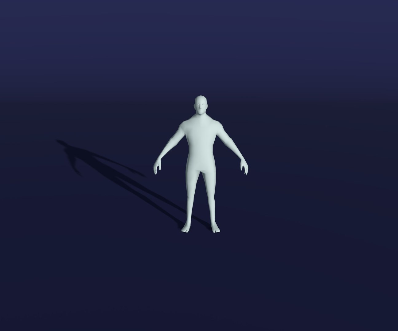 3D Male Body Base Mesh 28 Animations 1k Polygons - TurboSquid 1964352