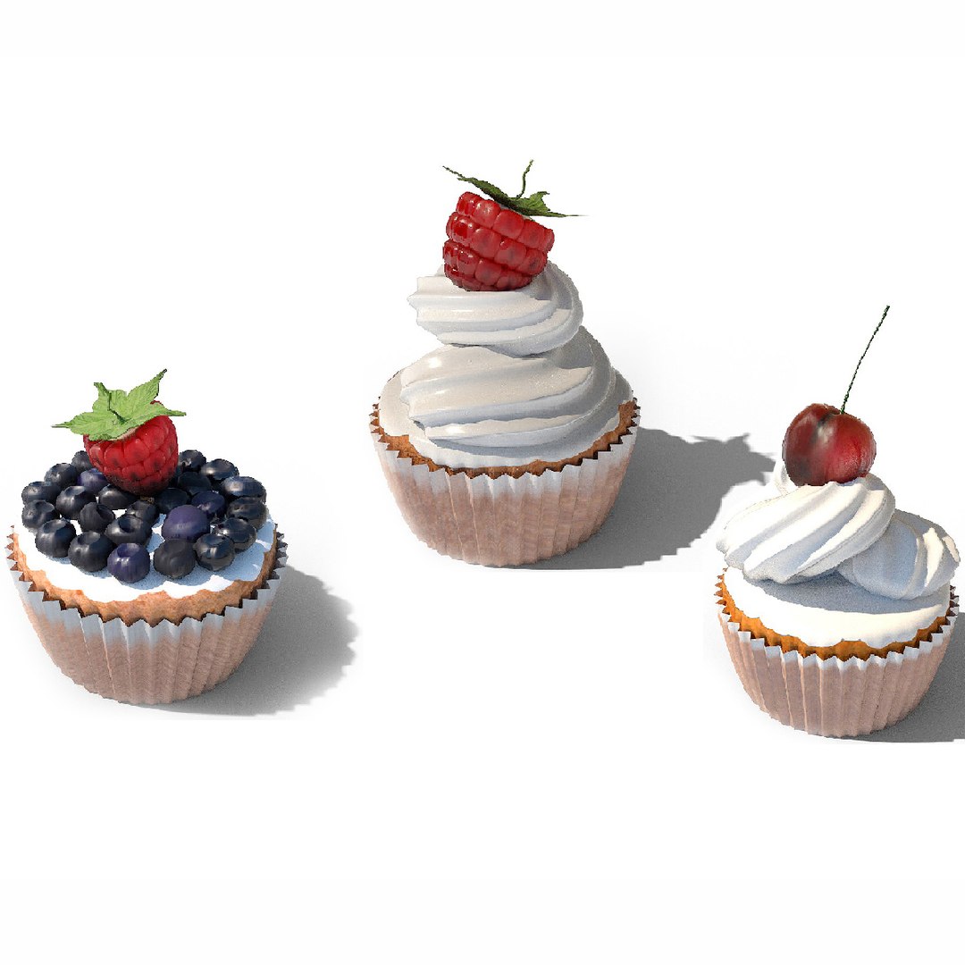 3D model Cupcakes https://p.turbosquid.com/ts-thumb/Cy/l1bDiA/sh/collectionofcupcakes01/jpg/1618838221/1920x1080/fit_q87/93627b5e8115a169b0dd447b78260d645fac1d4f/collectionofcupcakes01.jpg
