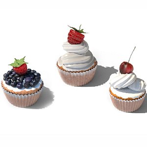 3D model Cupcakes