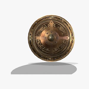 3D model Fantasy Weapon Shield 03