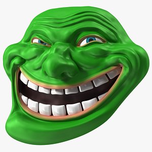 3D model troll face printable - TurboSquid 1665978