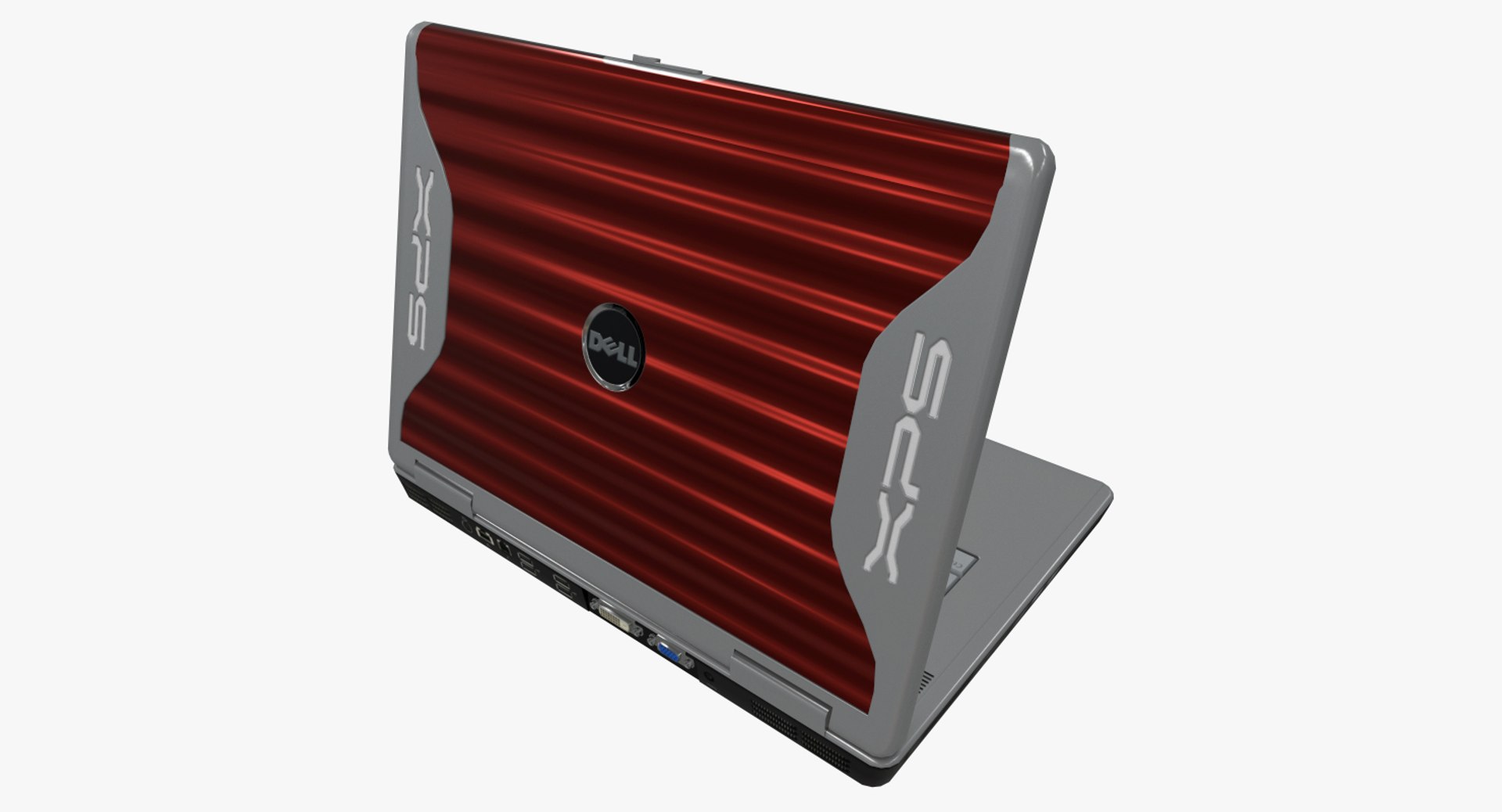 Dell Xps M1710 3D Model - TurboSquid 1235383