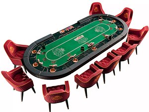 Casino Poker Table model