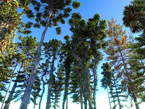 Jurassic Trees Animated Pack