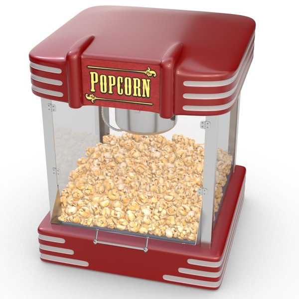 c4d popcorn machine