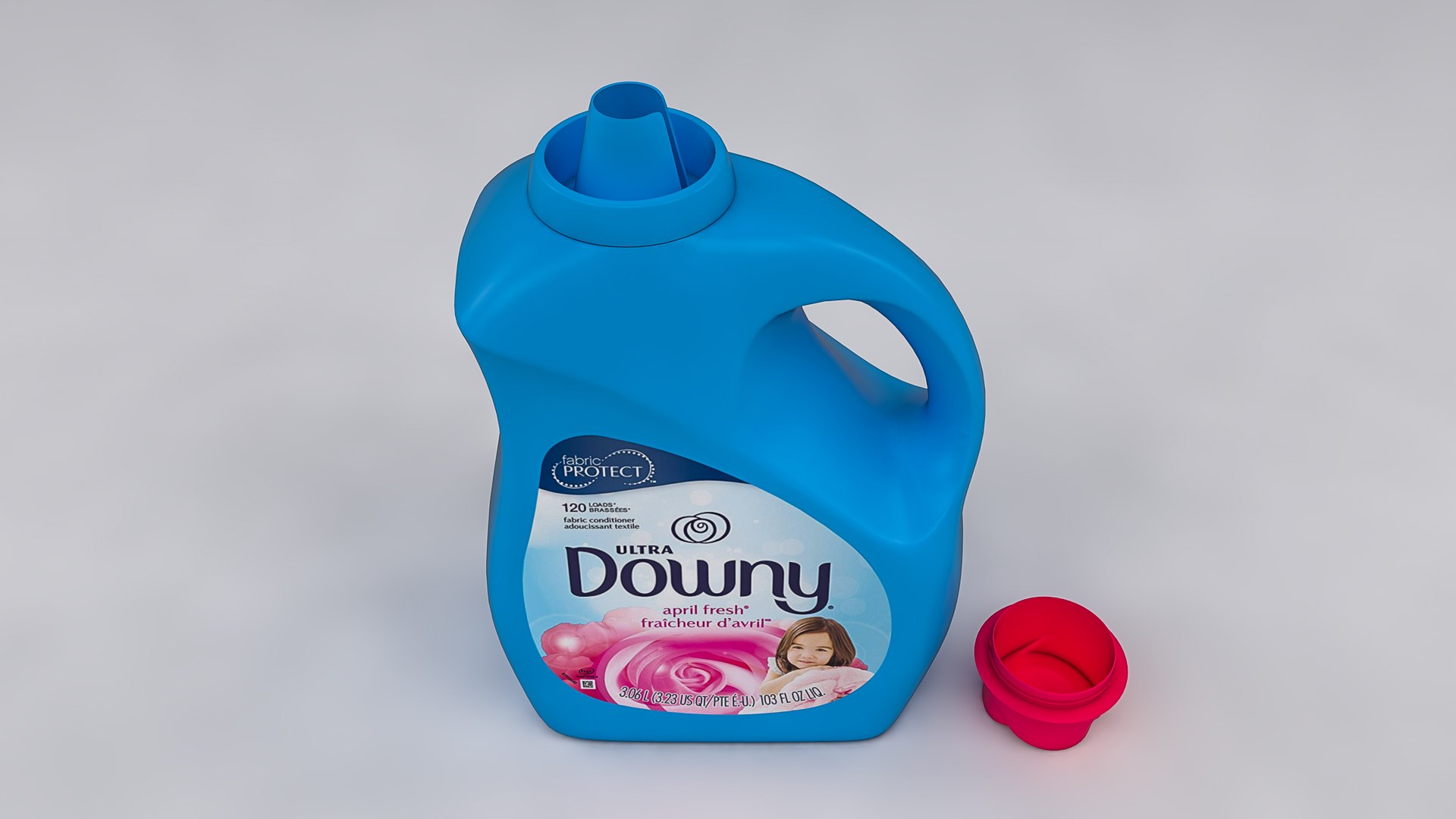 Downy April Fresh, 120 Loads Liquid Fabric Softener, 103 Fl Oz