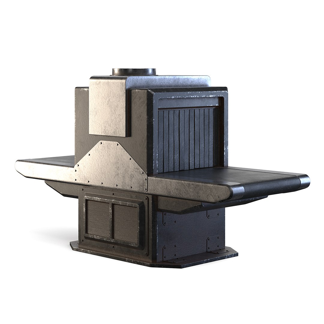 Factory Machine 3D - TurboSquid 2255567
