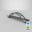 3D model Steel Bridge