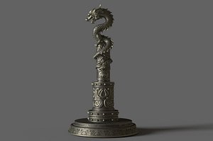 dragon sculpture sculpt 3D